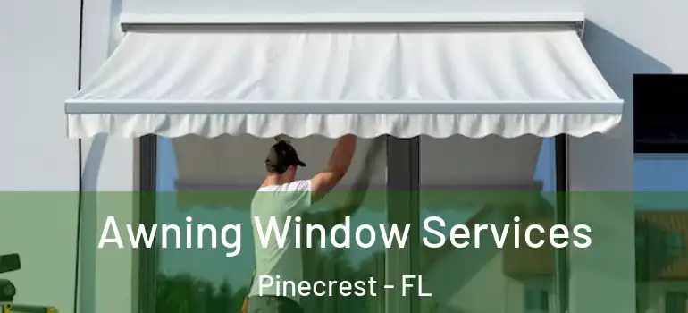  Awning Window Services Pinecrest - FL