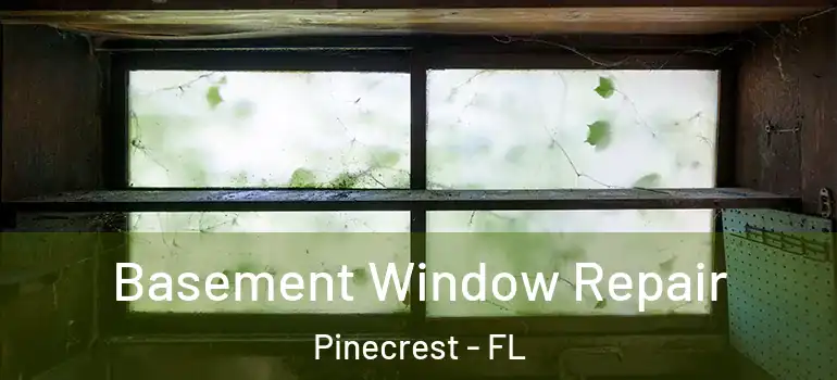  Basement Window Repair Pinecrest - FL