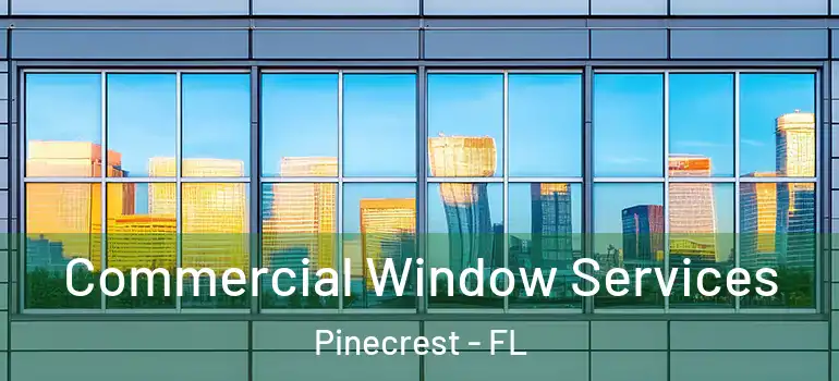  Commercial Window Services Pinecrest - FL
