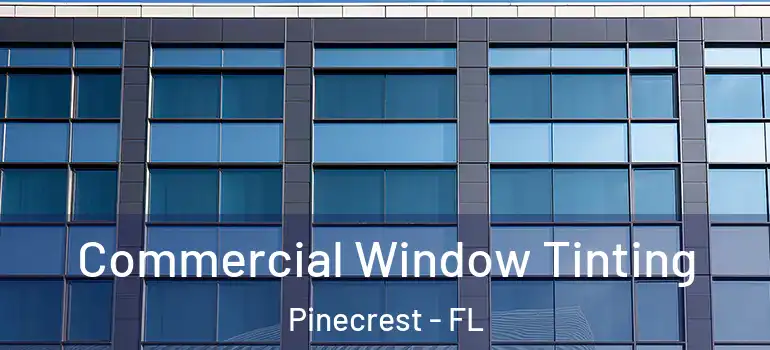  Commercial Window Tinting Pinecrest - FL