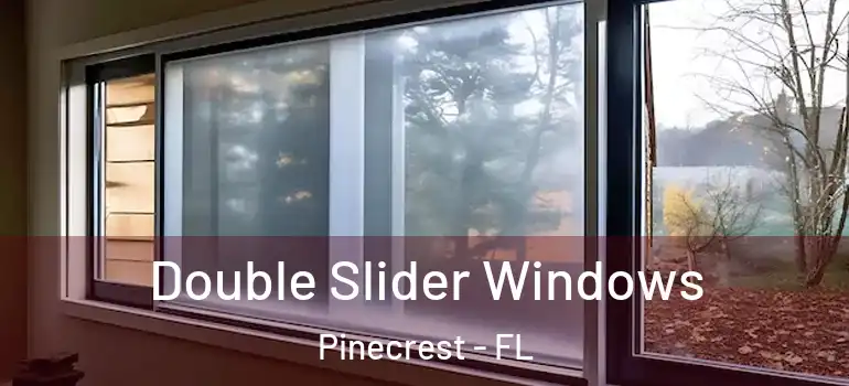  Double Slider Windows Pinecrest - FL