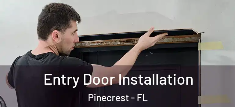  Entry Door Installation Pinecrest - FL