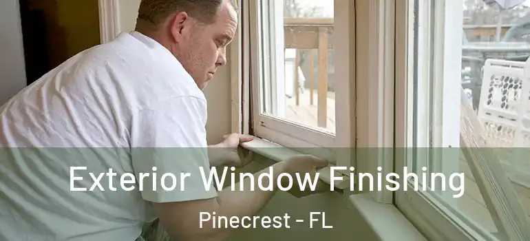  Exterior Window Finishing Pinecrest - FL