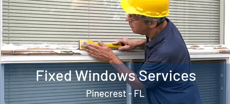  Fixed Windows Services Pinecrest - FL