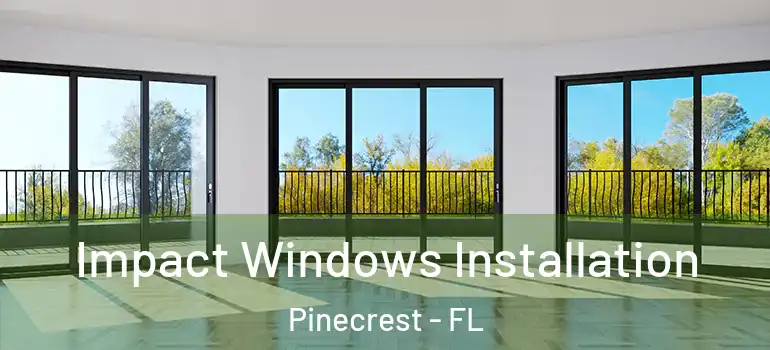  Impact Windows Installation Pinecrest - FL