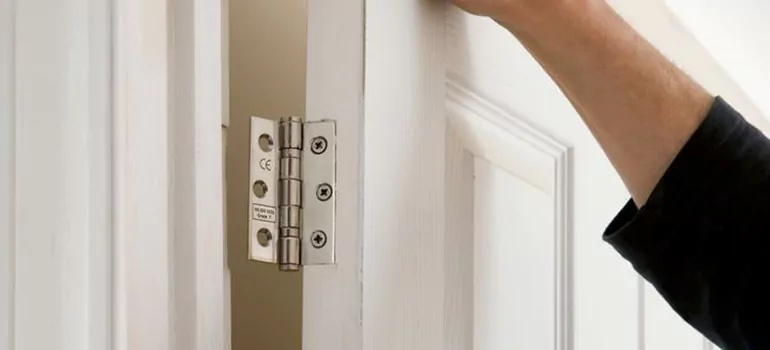 Bathroom Stall Door Hinge Repair in Pinecrest, FL