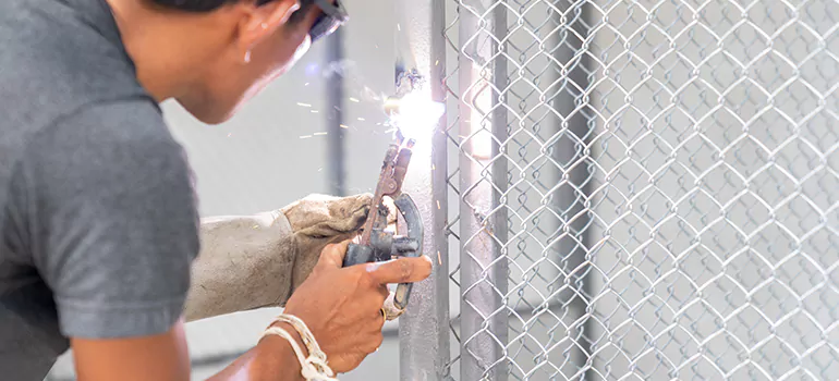 Commercial Mesh Door Repair in Pinecrest, FL