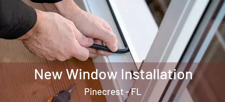  New Window Installation Pinecrest - FL