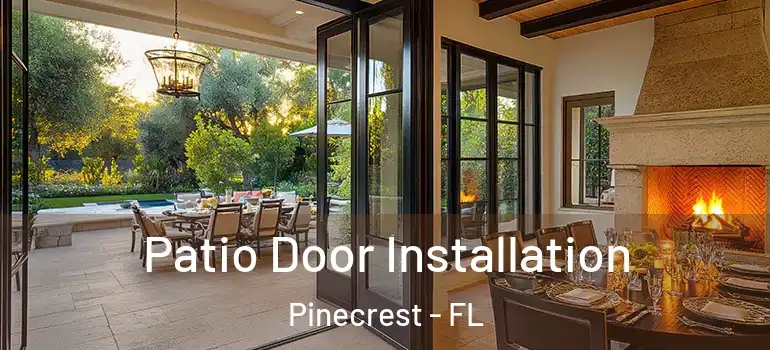  Patio Door Installation Pinecrest - FL