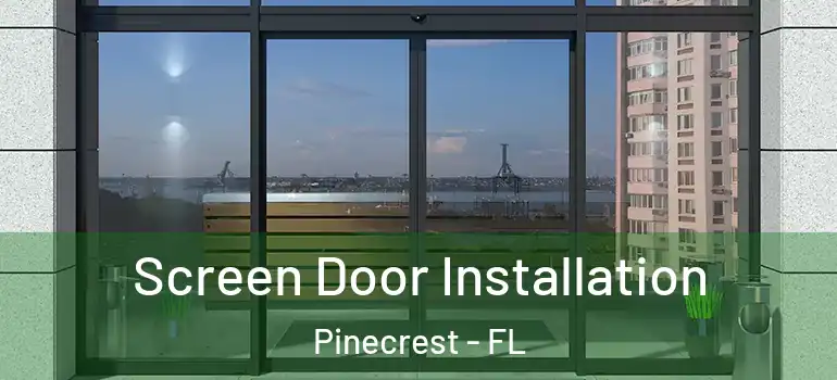  Screen Door Installation Pinecrest - FL