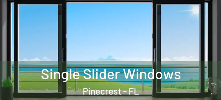  Single Slider Windows Pinecrest - FL
