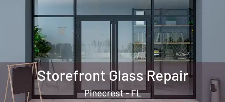 Storefront Glass Repair Pinecrest - FL