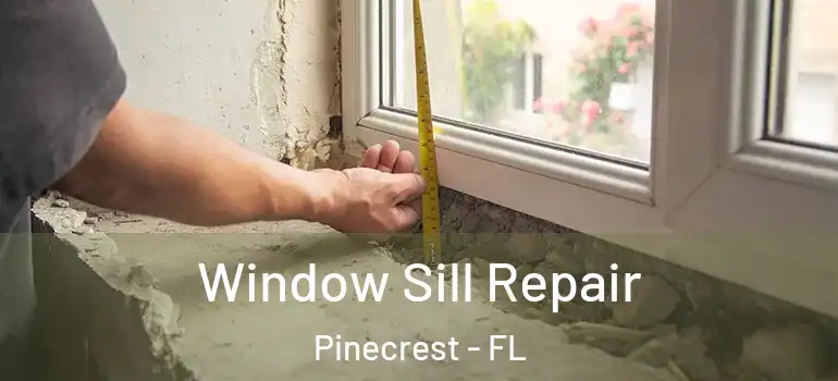  Window Sill Repair Pinecrest - FL