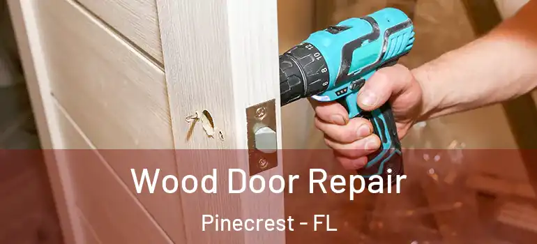  Wood Door Repair Pinecrest - FL