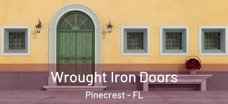 Wrought Iron Doors Pinecrest - FL